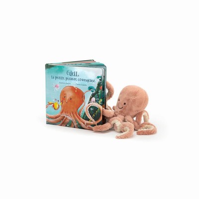 Jellycat Odell La Petite Pieuvre Courageuse and Odell Octopus Little Australia | 569280RWY